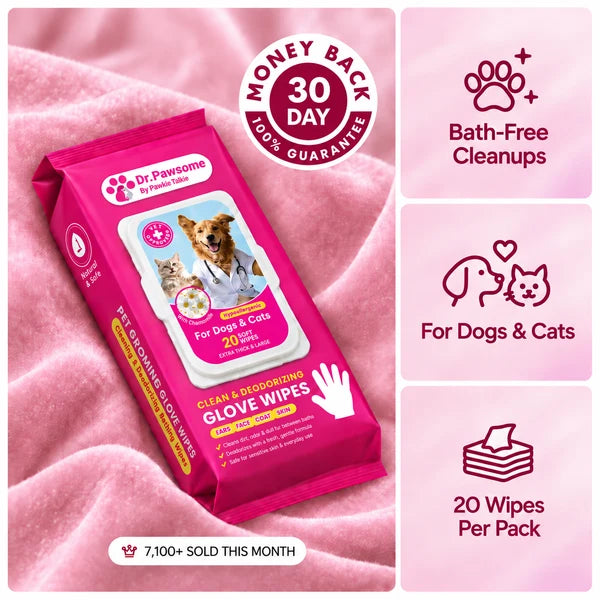 Deodorising Glove Wipes